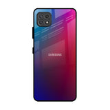 Magical Color Shade Samsung Galaxy F42 5G Glass Back Cover Online
