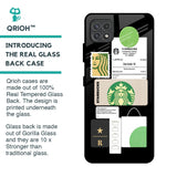 Coffee Latte Glass Case for Samsung Galaxy F42 5G