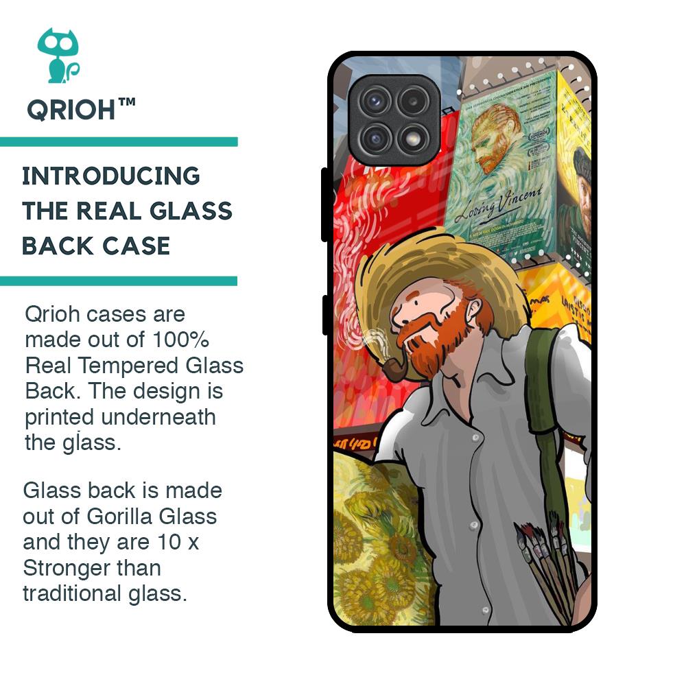 Loving Vincent Glass Case for Samsung Galaxy F42 5G