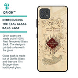 Magical Map Glass Case for Samsung Galaxy F42 5G