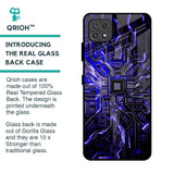 Techno Color Pattern Glass Case For Samsung Galaxy F42 5G