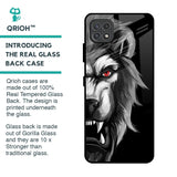 Wild Lion Glass Case for Samsung Galaxy F42 5G