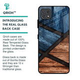 Wooden Tiles Glass Case for Samsung Galaxy F42 5G