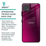 Pink Burst Glass Case for Samsung Galaxy F42 5G