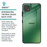Green Grunge Texture Glass Case for Samsung Galaxy F42 5G