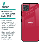 Solo Maroon Glass case for Samsung Galaxy F42 5G