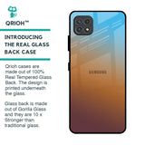 Rich Brown Glass Case for Samsung Galaxy F42 5G