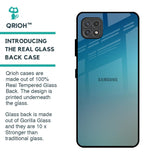 Sea Theme Gradient Glass Case for Samsung Galaxy F42 5G