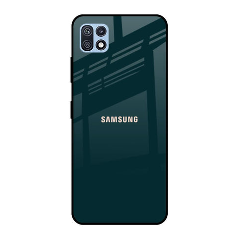 Hunter Green Samsung Galaxy F42 5G Glass Cases & Covers Online