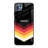 Abstract Arrow Pattern Samsung Galaxy F42 5G Glass Cases & Covers Online