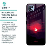 Morning Red Sky Glass Case For Samsung Galaxy F42 5G