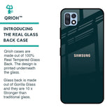 Hunter Green Glass Case For Samsung Galaxy F42 5G