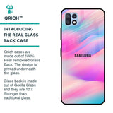 Colorful Waves Glass case for Samsung Galaxy F42 5G