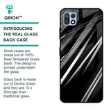Black & Grey Gradient Glass Case For Samsung Galaxy F42 5G