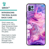Cosmic Galaxy Glass Case for Samsung Galaxy F42 5G
