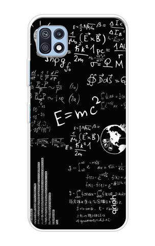 Equation Doodle Samsung Galaxy F42 5G Back Cover
