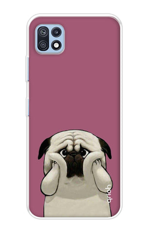 Chubby Dog Samsung Galaxy F42 5G Back Cover