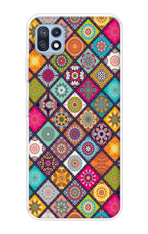 Multicolor Mandala Samsung Galaxy F42 5G Back Cover