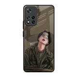 Blind Fold Mi 11i HyperCharge Glass Back Cover Online