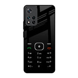 Classic Keypad Pattern Mi 11i HyperCharge Glass Back Cover Online