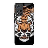 Angry Tiger Mi 11i HyperCharge Glass Back Cover Online
