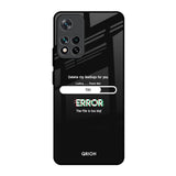 Error Mi 11i HyperCharge Glass Back Cover Online
