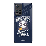 Struggling Panda Mi 11i HyperCharge Glass Back Cover Online