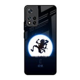 Luffy Nika Mi 11i HyperCharge Glass Back Cover Online