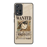 Luffy Wanted Mi 11i HyperCharge Glass Back Cover Online
