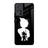 Monochrome Goku Mi 11i HyperCharge Glass Back Cover Online