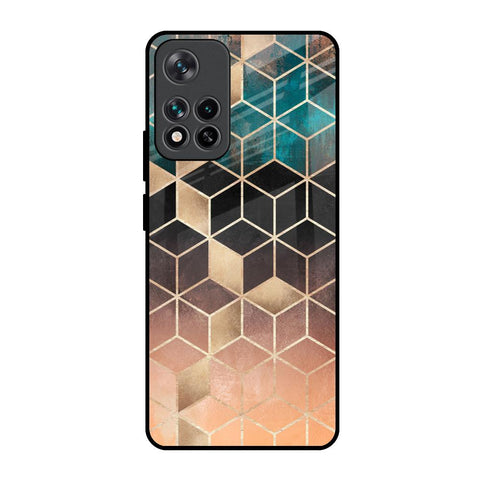 Bronze Texture Mi 11i HyperCharge Glass Back Cover Online