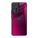 Pink Burst Mi 11i HyperCharge Glass Back Cover Online
