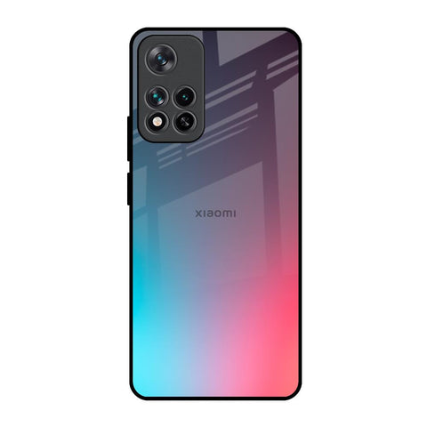 Rainbow Laser Mi 11i HyperCharge Glass Back Cover Online
