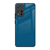 Cobalt Blue Mi 11i HyperCharge Glass Back Cover Online