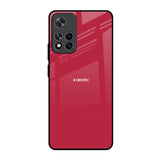 Solo Maroon Mi 11i HyperCharge Glass Back Cover Online