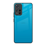 Blue Aqua Mi 11i HyperCharge Glass Back Cover Online