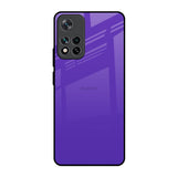 Amethyst Purple Mi 11i HyperCharge Glass Back Cover Online