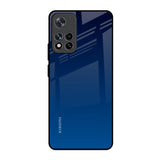 Very Blue Mi 11i HyperCharge Glass Back Cover Online
