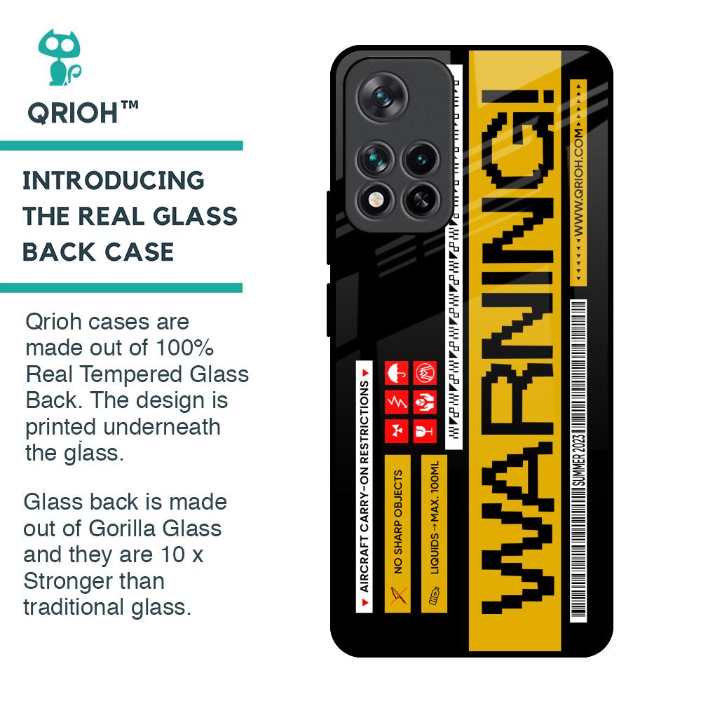 Aircraft Warning Glass Case for Mi 11i HyperCharge