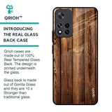 Timber Printed Glass Case for Mi 11i HyperCharge