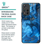 Gold Sprinkle Glass Case for Mi 11i HyperCharge
