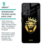 Lion The King Glass Case for Mi 11i HyperCharge