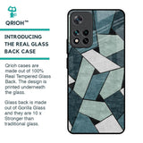 Abstact Tiles Glass Case for Mi 11i HyperCharge