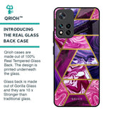 Electroplated Geometric Marble Glass Case for Mi 11i HyperCharge