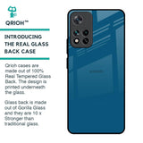 Cobalt Blue Glass Case for Mi 11i HyperCharge