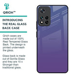 Indigo Pastel Glass Case For Mi 11i HyperCharge