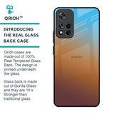 Rich Brown Glass Case for Mi 11i HyperCharge