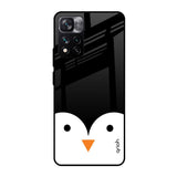 Cute Penguin Mi 11i HyperCharge Glass Cases & Covers Online