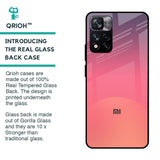 Sunset Orange Glass Case for Mi 11i HyperCharge