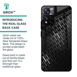 Dark Abstract Pattern Glass Case For Mi 11i HyperCharge